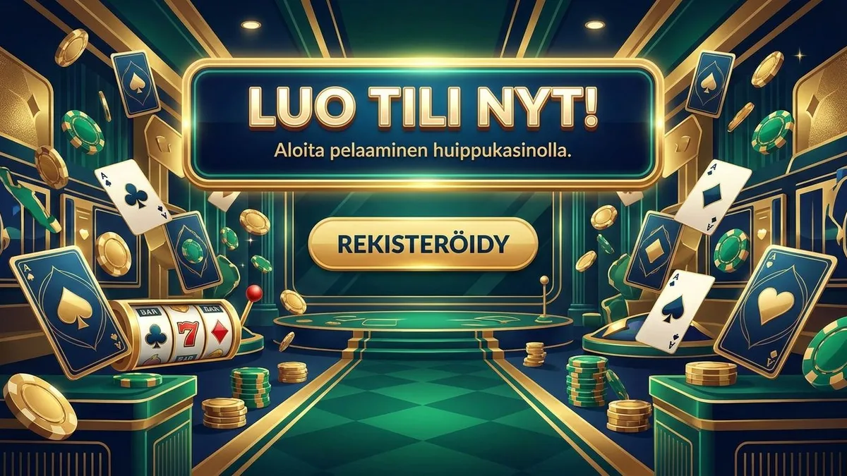 Rekisteröidy bonuksella